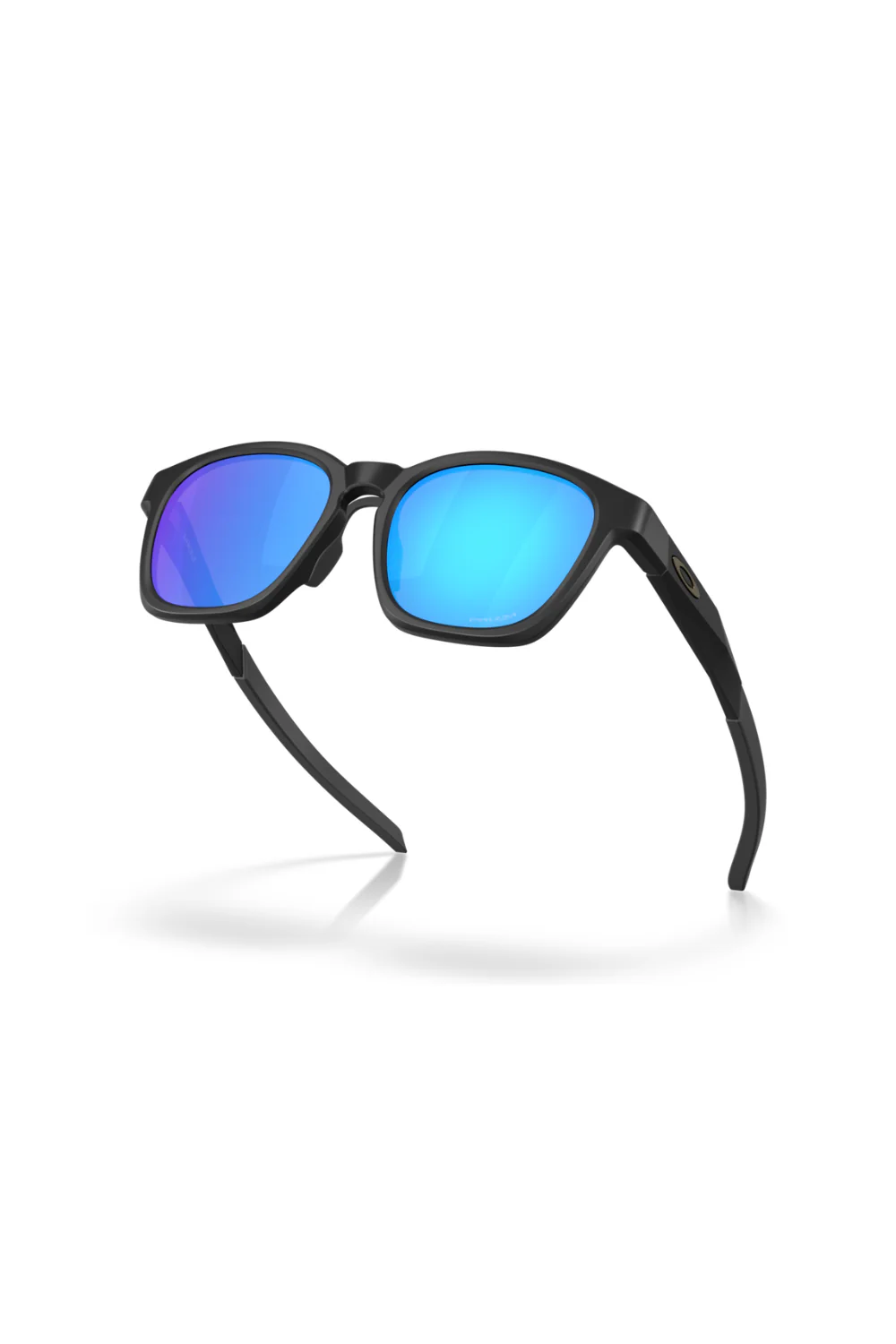 Oakley Shackle Sunglasses Prizm Sapphire Lenses, Matte Black Frame - Image 4