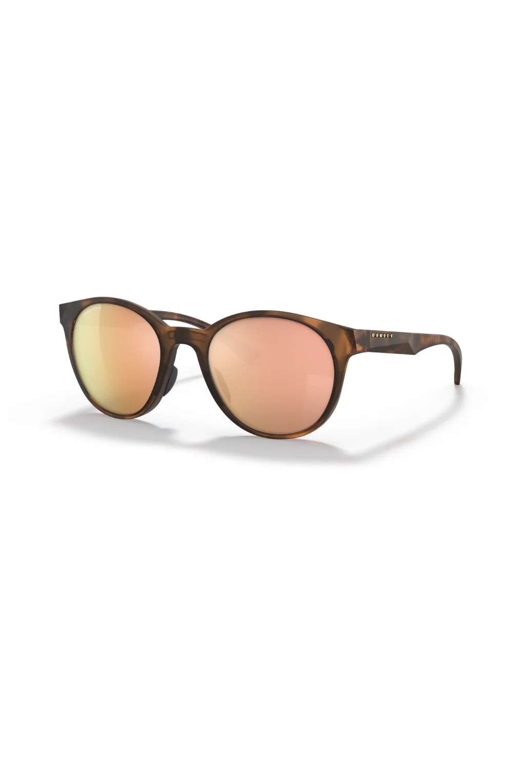 Oakley Spindrift Sunglasses Prizm Rose Gold Lenses, Matte Brown Tortoise Frame