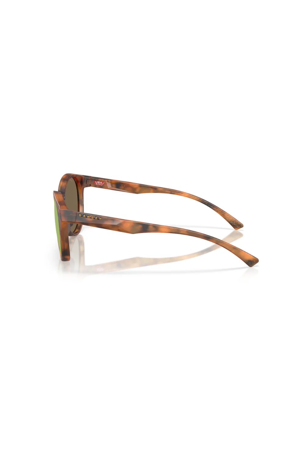 Oakley Spindrift Sunglasses Prizm Rose Gold Lenses, Matte Ginger Tortoise Frame - Image 3