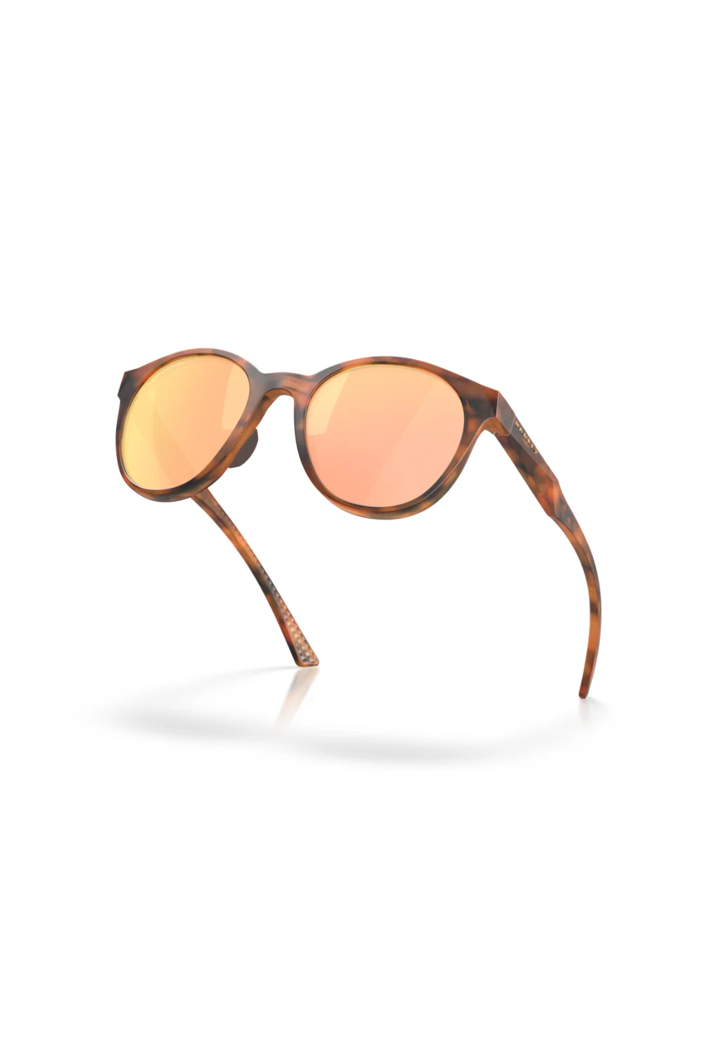 Oakley Spindrift Sunglasses Prizm Rose Gold Lenses, Matte Ginger Tortoise Frame - Image 4