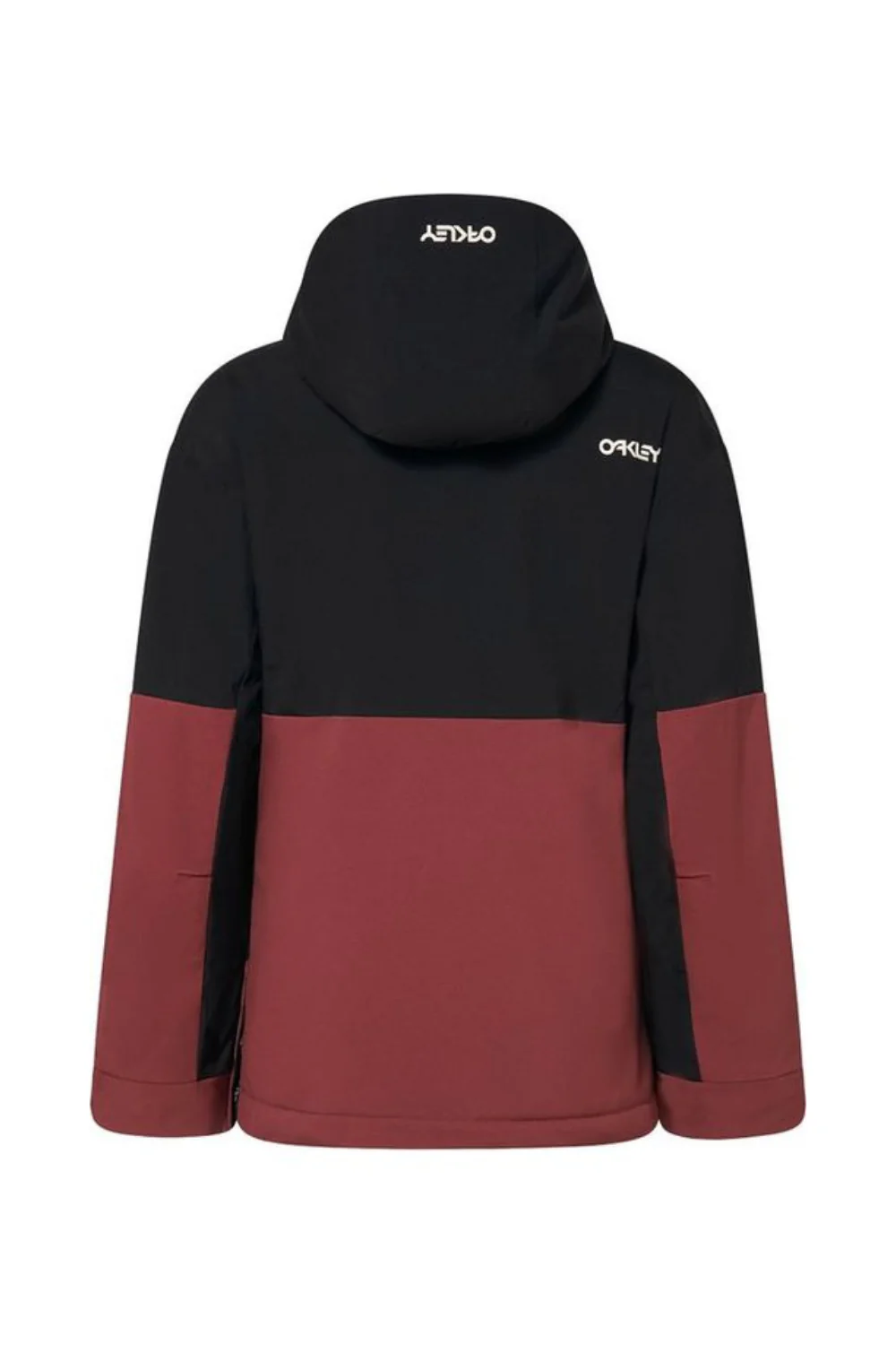 Oakley TNP Tbt Insulated Womens Ski and Snowboard Anorak Jacket Blackout Grenache - Image 2