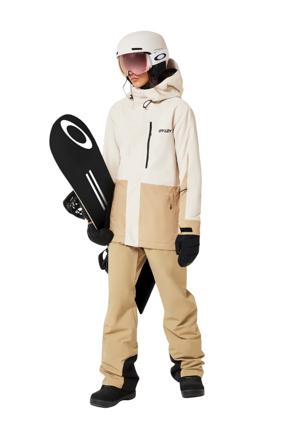Oakley Tnp Tbt Insulated Womens Ski and Snowboard Jacket Mist/Pebble - Image 10
