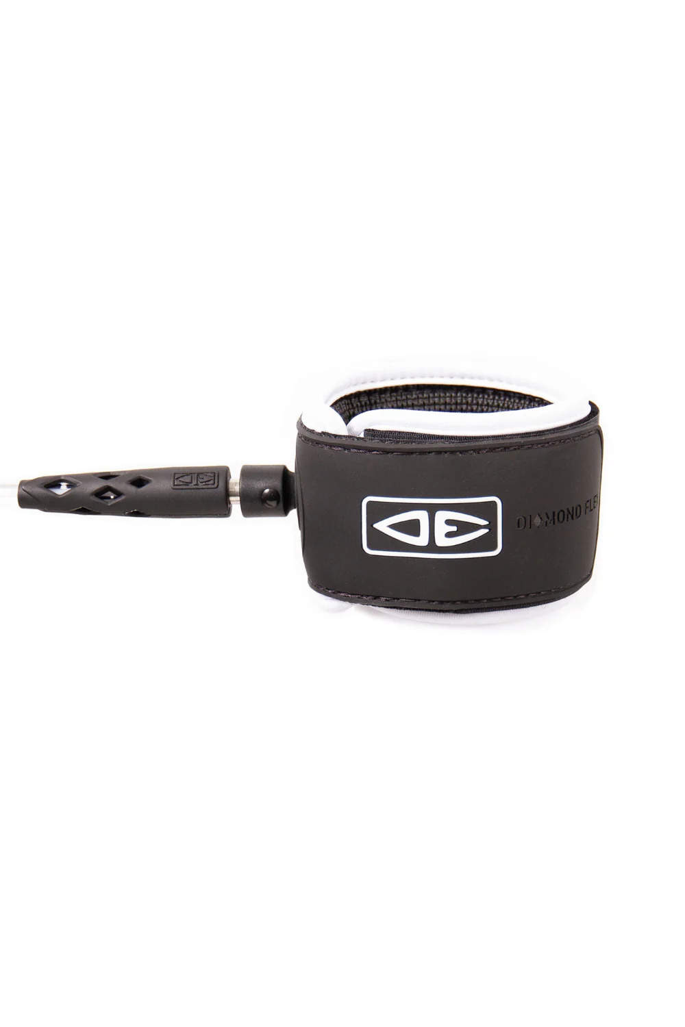 Ocean & Earth Diamond Flex Regular Surfboard Leash White