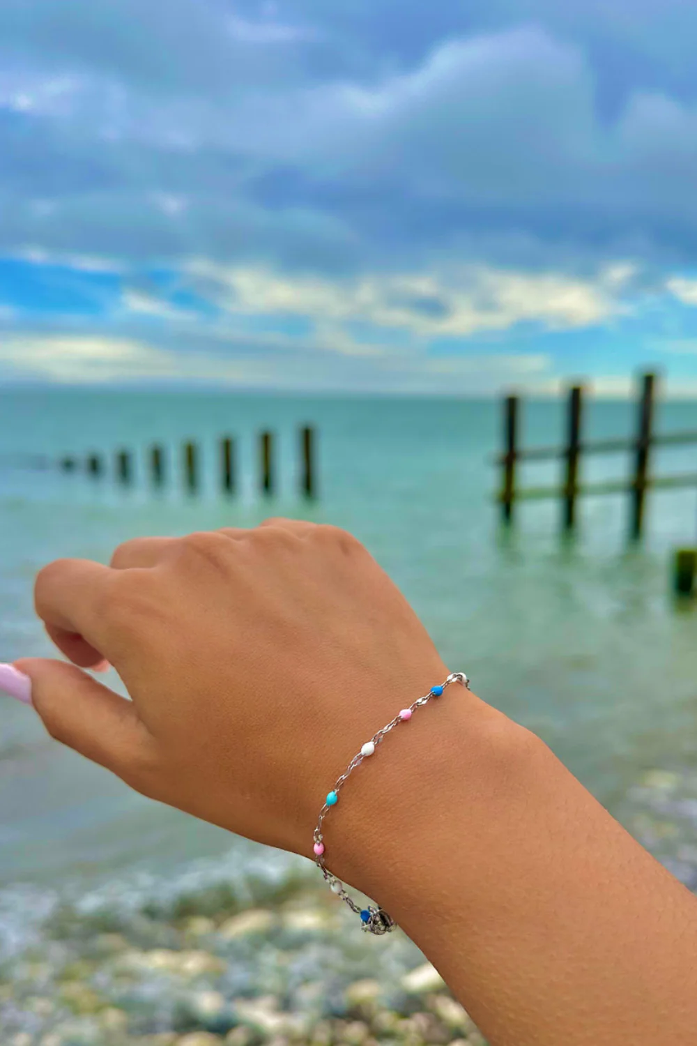 Ocean Jewel Silver Petals Of Positano Bracelet Silver