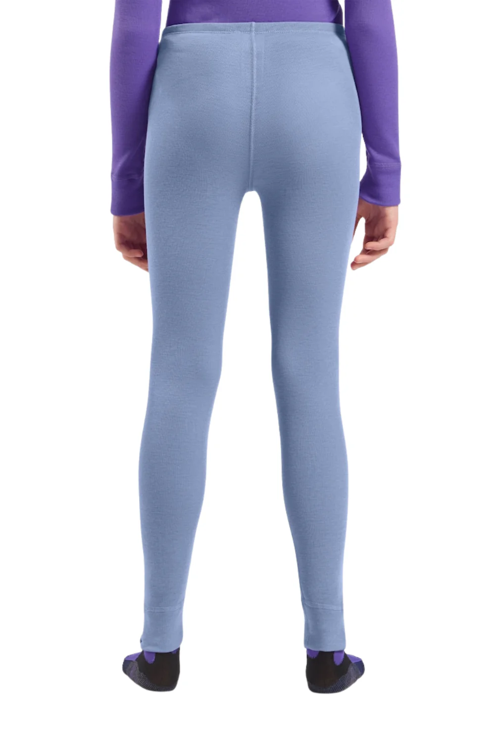 Odlo Active Warm Kids Base Layer Pants Blue Heron - Image 2