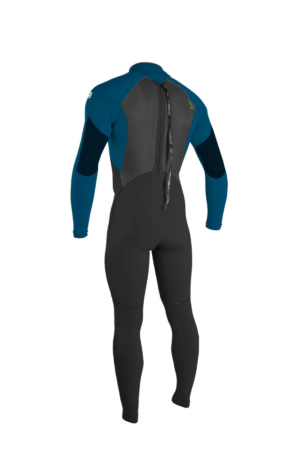 O'Neill Epic 3/2mm Youth Wetsuit Back Zip Black/ Blue - Image 2