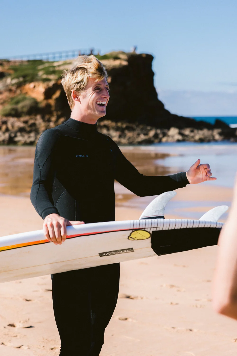 O'Neill Epic 3/2mm Mens Wetsuit Chest Zip Black - Image 6