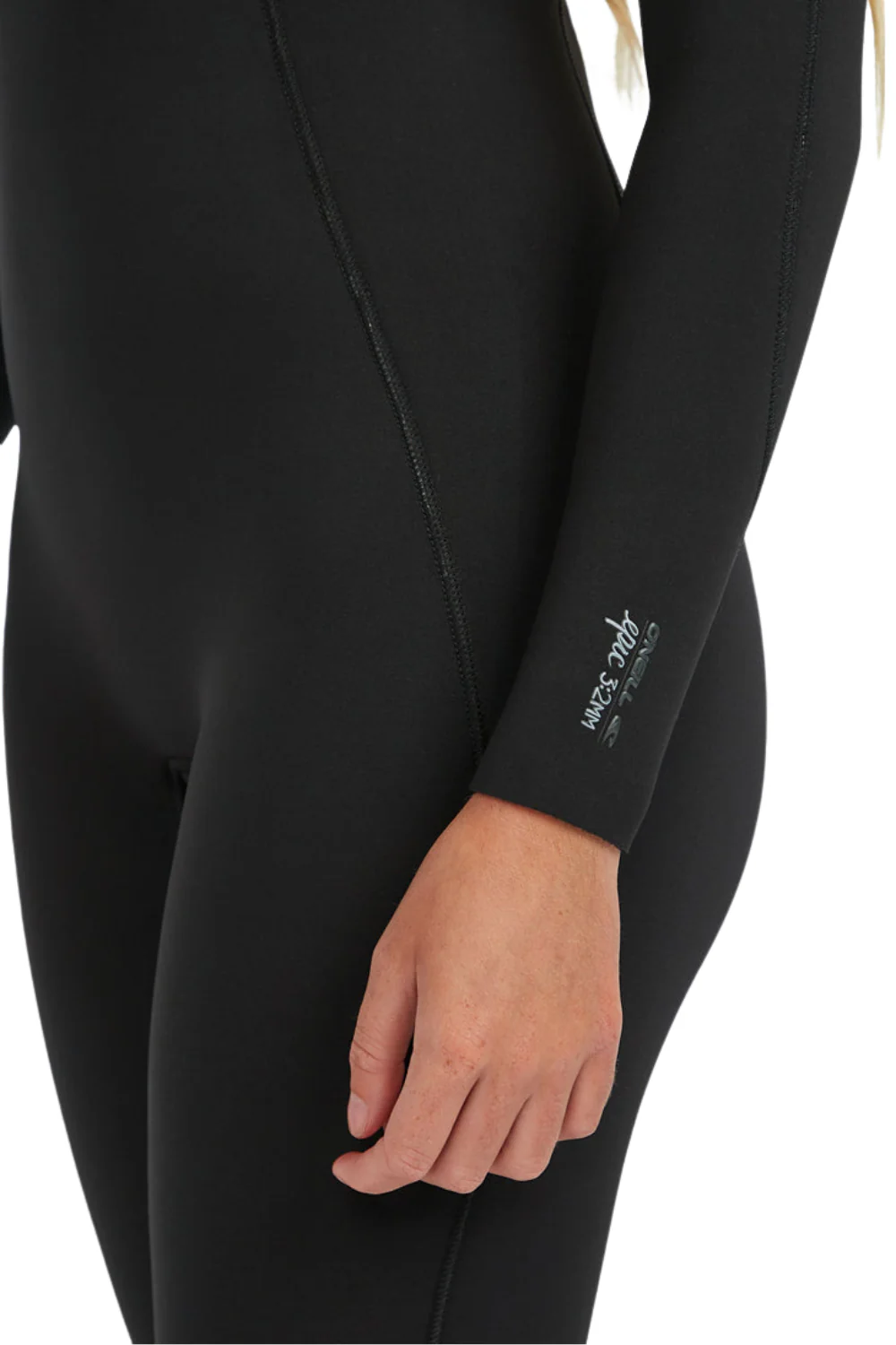 O'Neill Epic 3/2mm Womens Wetsuit Chest Zip Black - Image 5