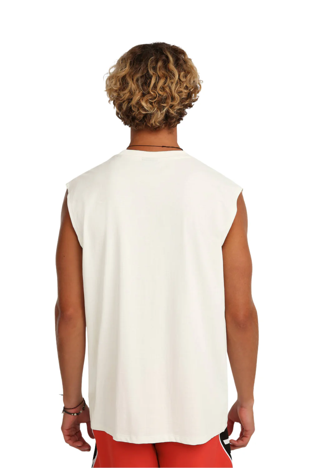 O'Neill Essentials 90'S Graphic Mens Tanktop Snow White - Image 2