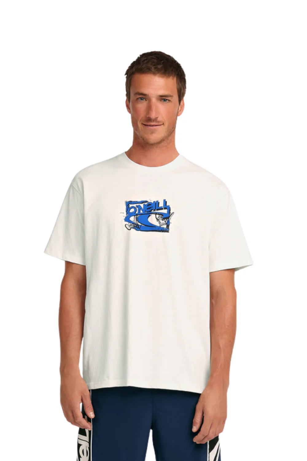 O'Neill Essentials 90'S Logo Mens T-Shirt Snow White