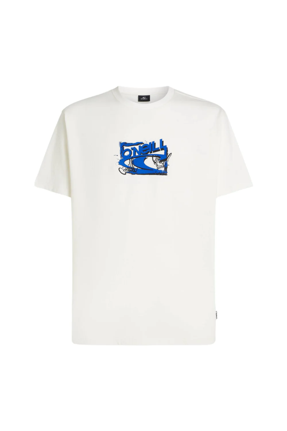 O'Neill Essentials 90'S Logo Mens T-Shirt Snow White - Image 5