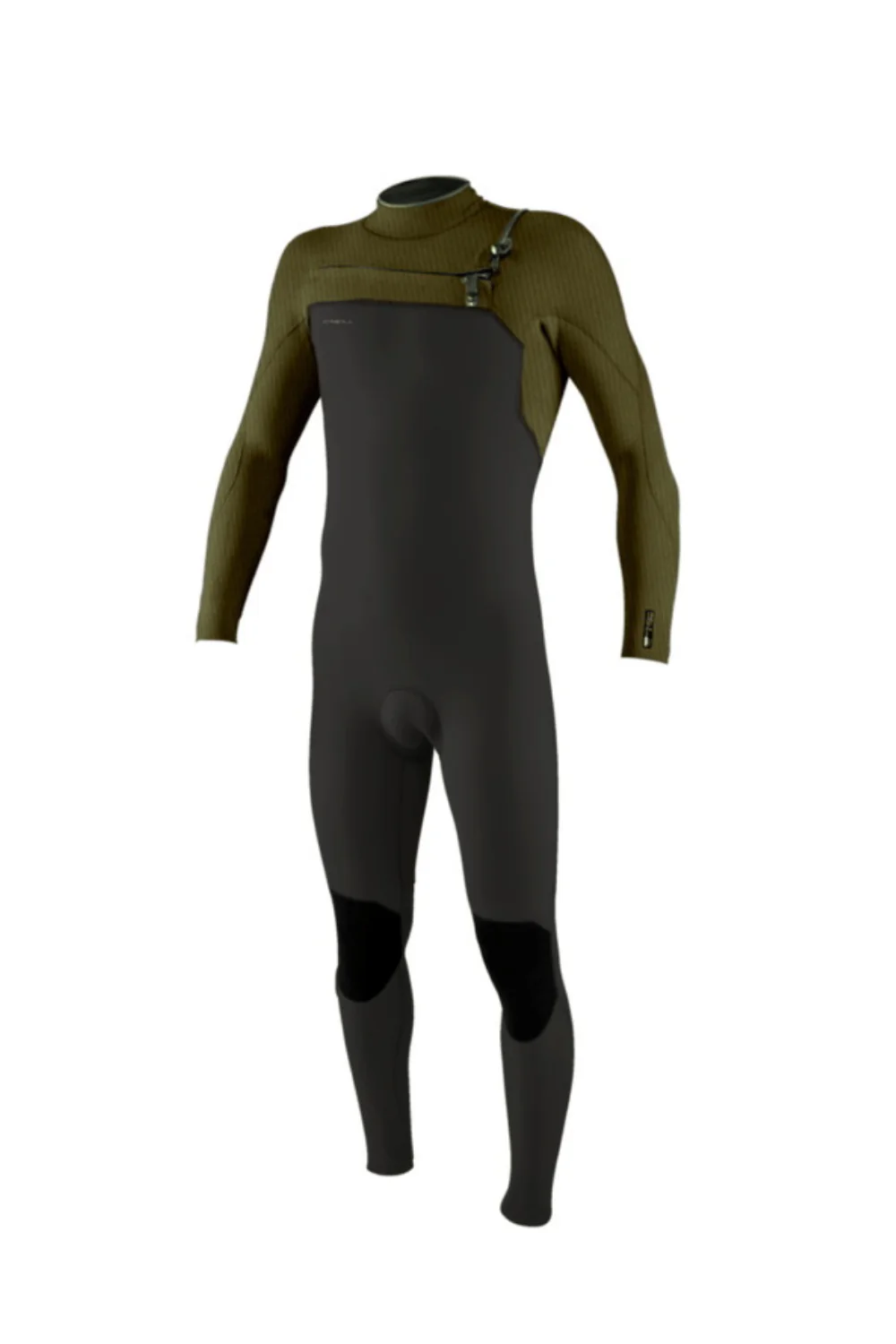 O'Neill Hyperfreak 3/2+ Mens Wetsuit Chest Zip Raven/Army