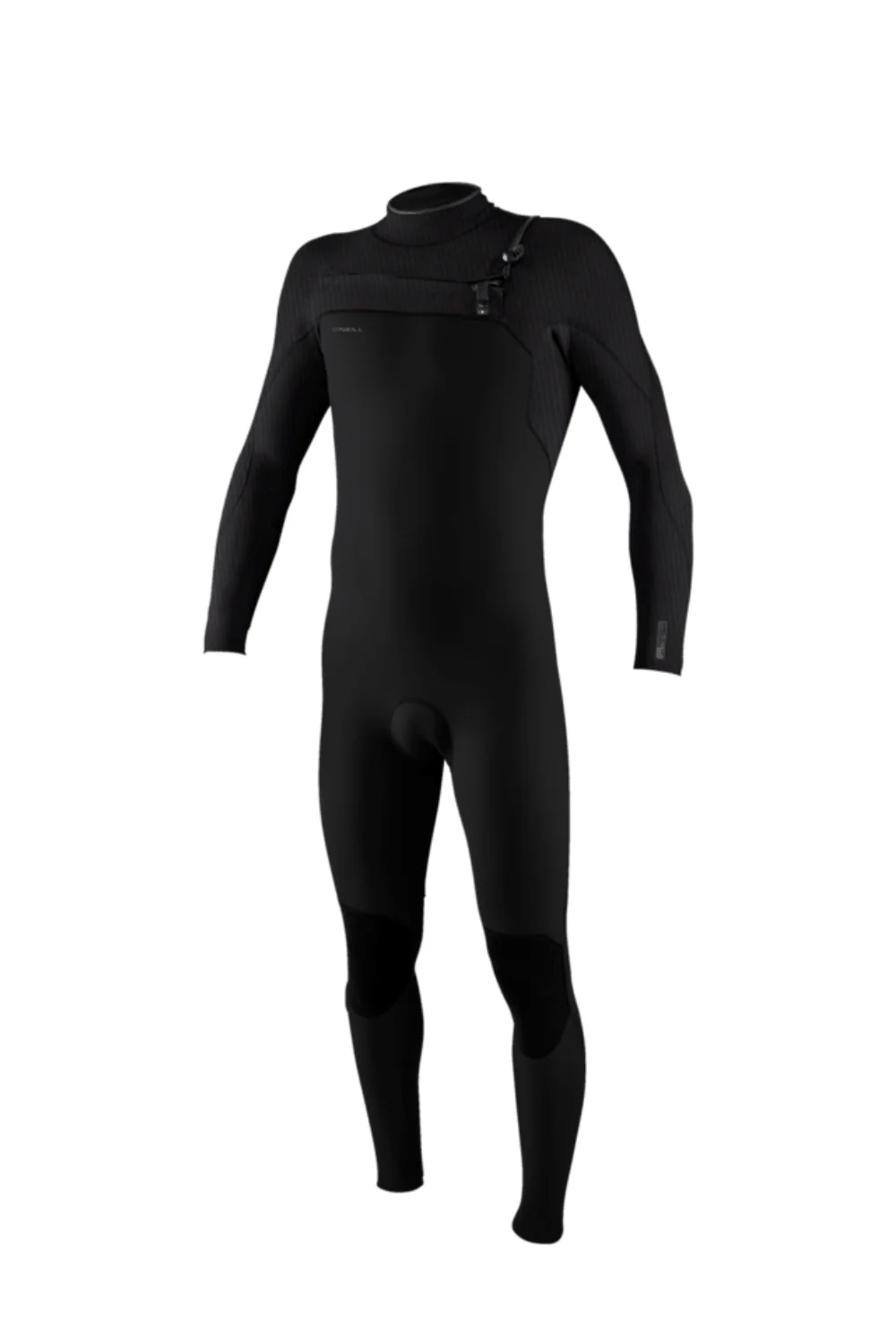 O'Neill Hyperfreak 4/3+ Mens Wetsuit Chest Zip Black/Tempered Steel - Image 5