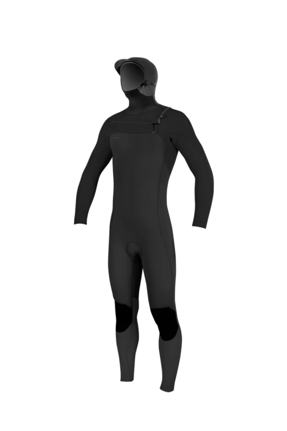 O'Neill Hyperfreak 5/4+ Youth Wetsuit Chest Zip Hooded Black