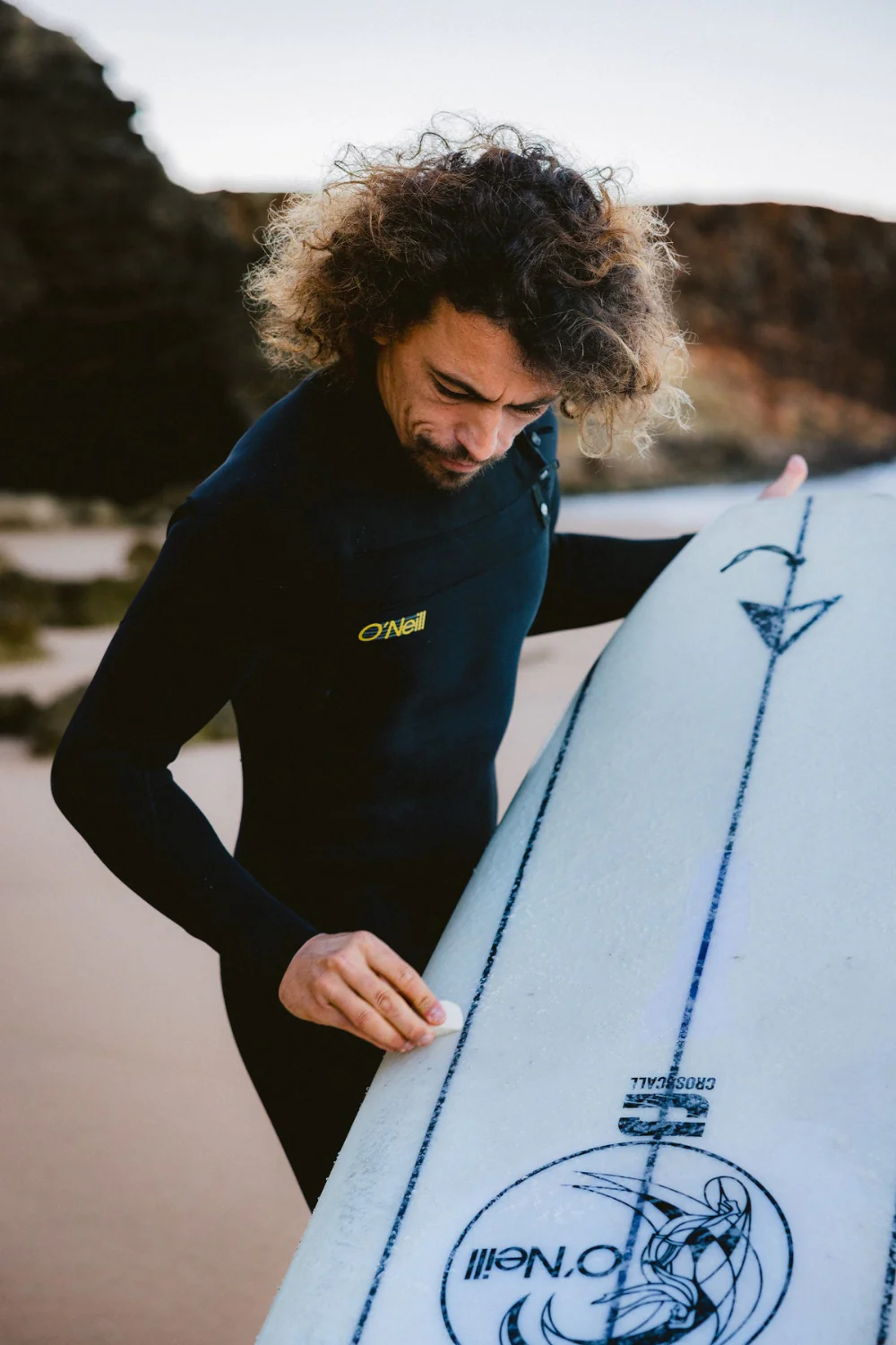 O'Neill O'Riginal RG8 Mens Yulex 4/3mm Chest Zip Wetsuit Black - Image 6