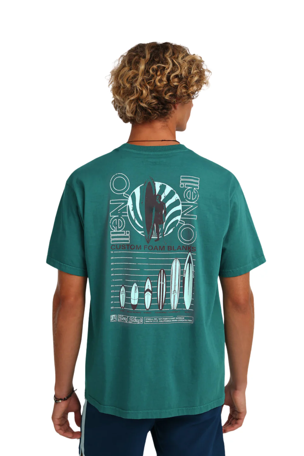 O'Neill O'Riginals Vintage Mens Graphic T-Shirt Botanical Heat