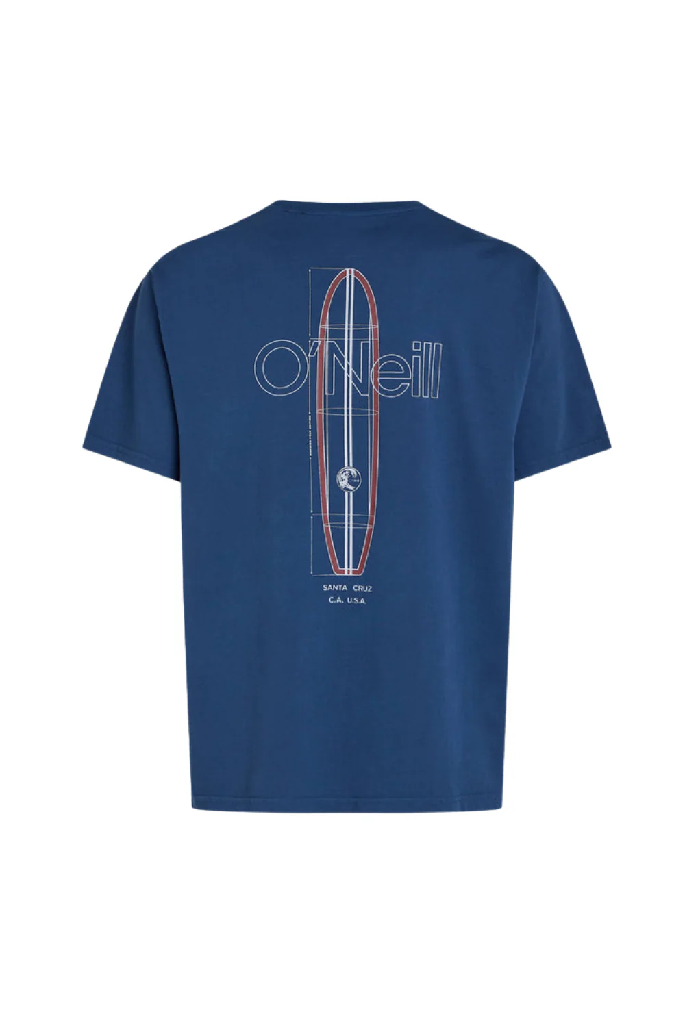 O'Neill O'Riginals Vintage Mens Graphic T-Shirt English Evening - Image 6