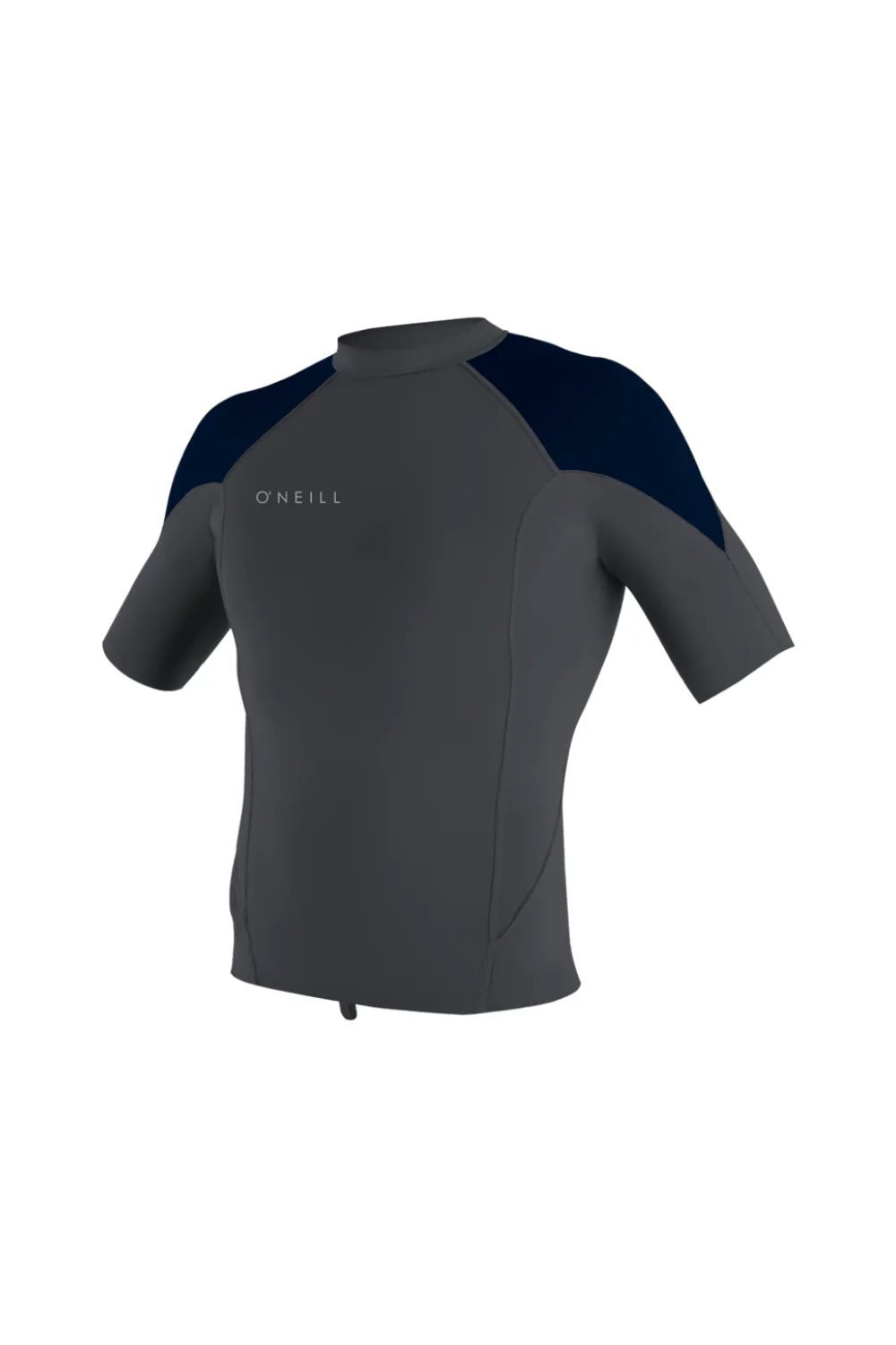 O'Neill Reactor-2 1mm Mens Wetsuit Top Short Sleeve Graphite/Abyss/Ocean