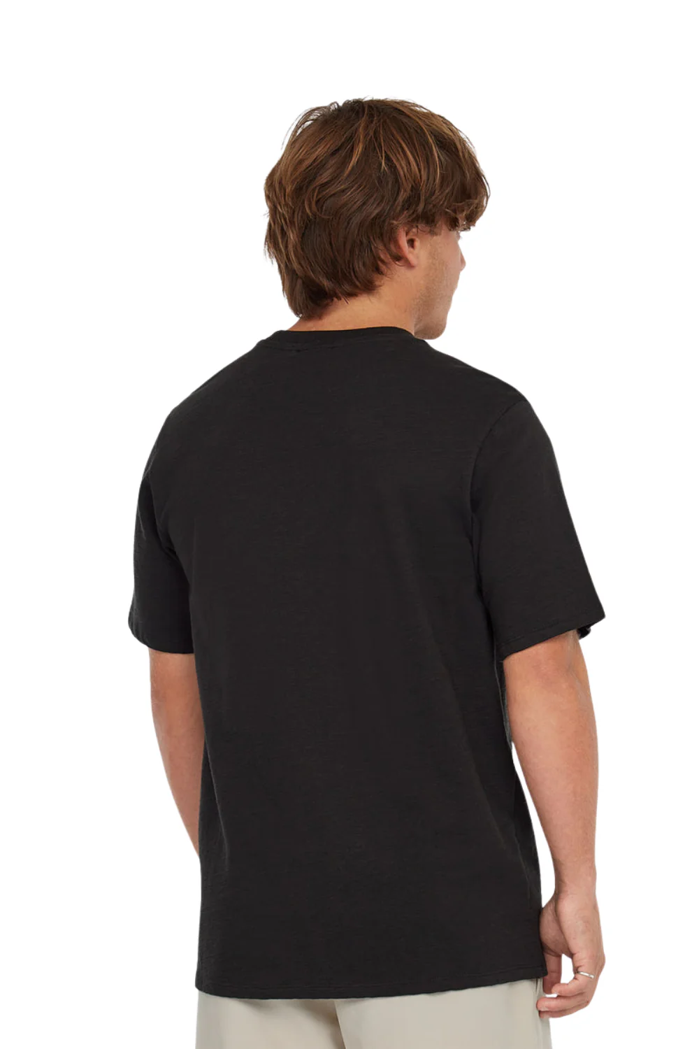 O'Neill Slub Chest Pocket Mens T-Shirt Black Out - Image 2