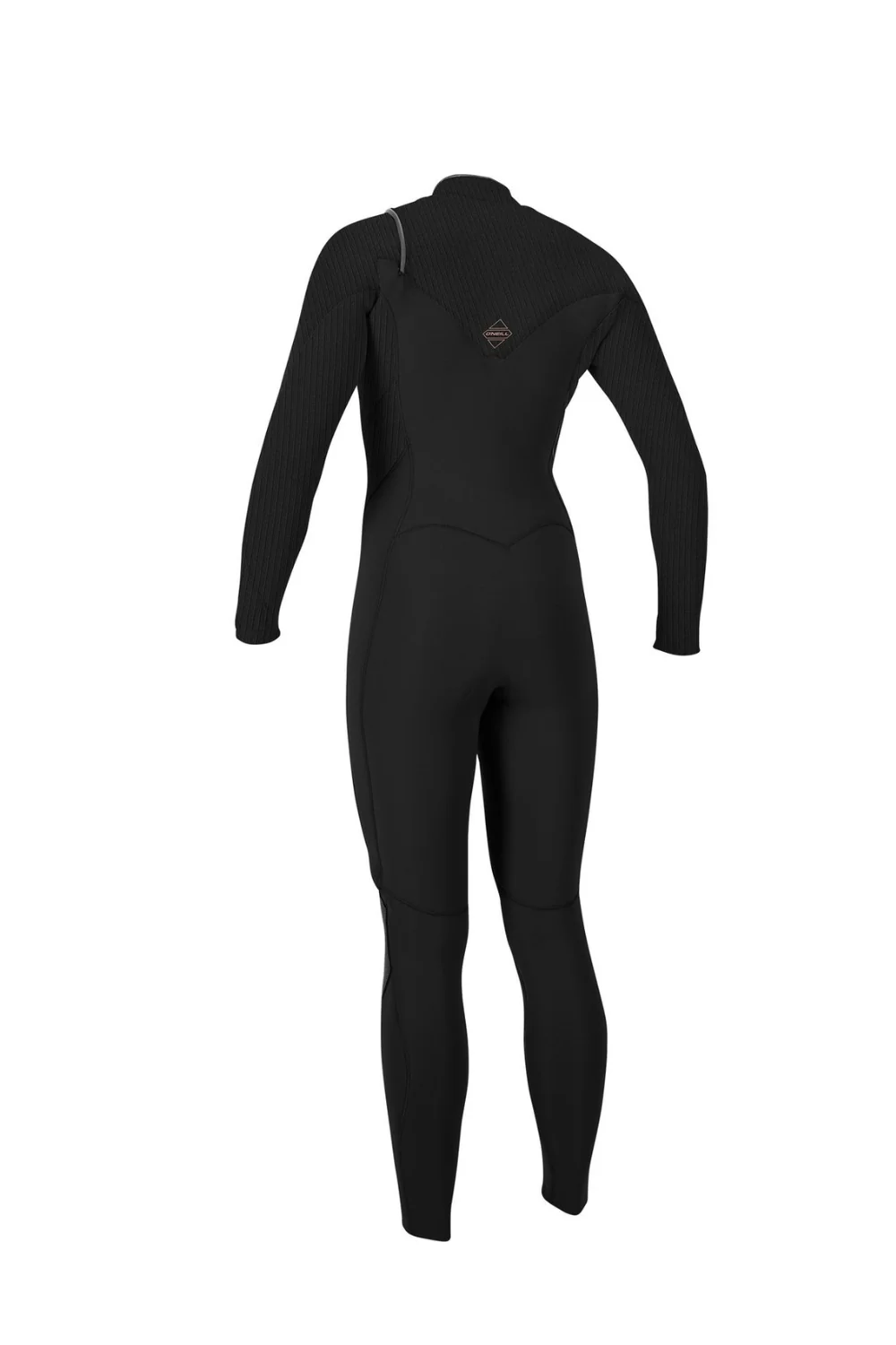 O'Neill Hyperfreak 3/2+ Womens Wetsuit Chest Zip Black - Image 2