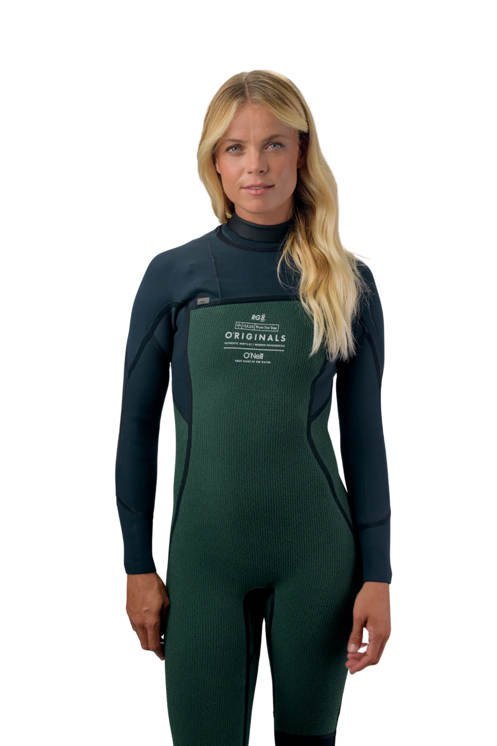 O'Neill O'Riginal RG8 Yulex 4/3mm Womens Wetsuit Chest Zip Black - Image 7