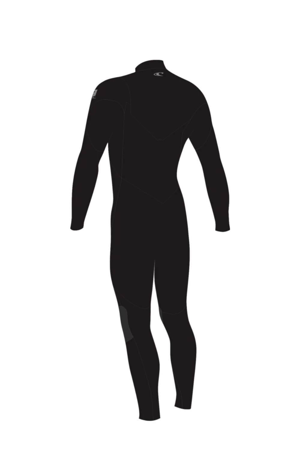 O'Neill Youth Epic 5/4Mm Chest Zip Wetsuit Black - Image 2
