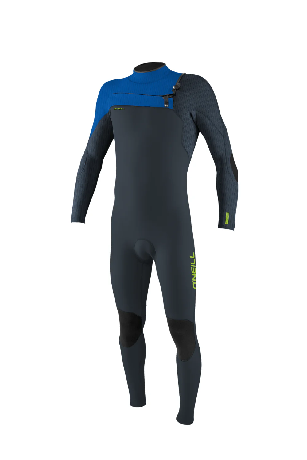 O'Neill Hyperfreak 4/3+ Youth Wetsuit Chest Zip Dark Orion/Deep Sea/Copen Blue