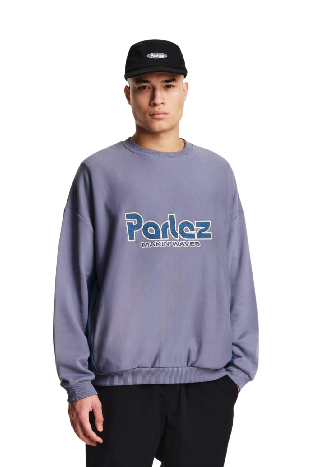 Parlez Campus Mens Sweatshirt Purple Haze