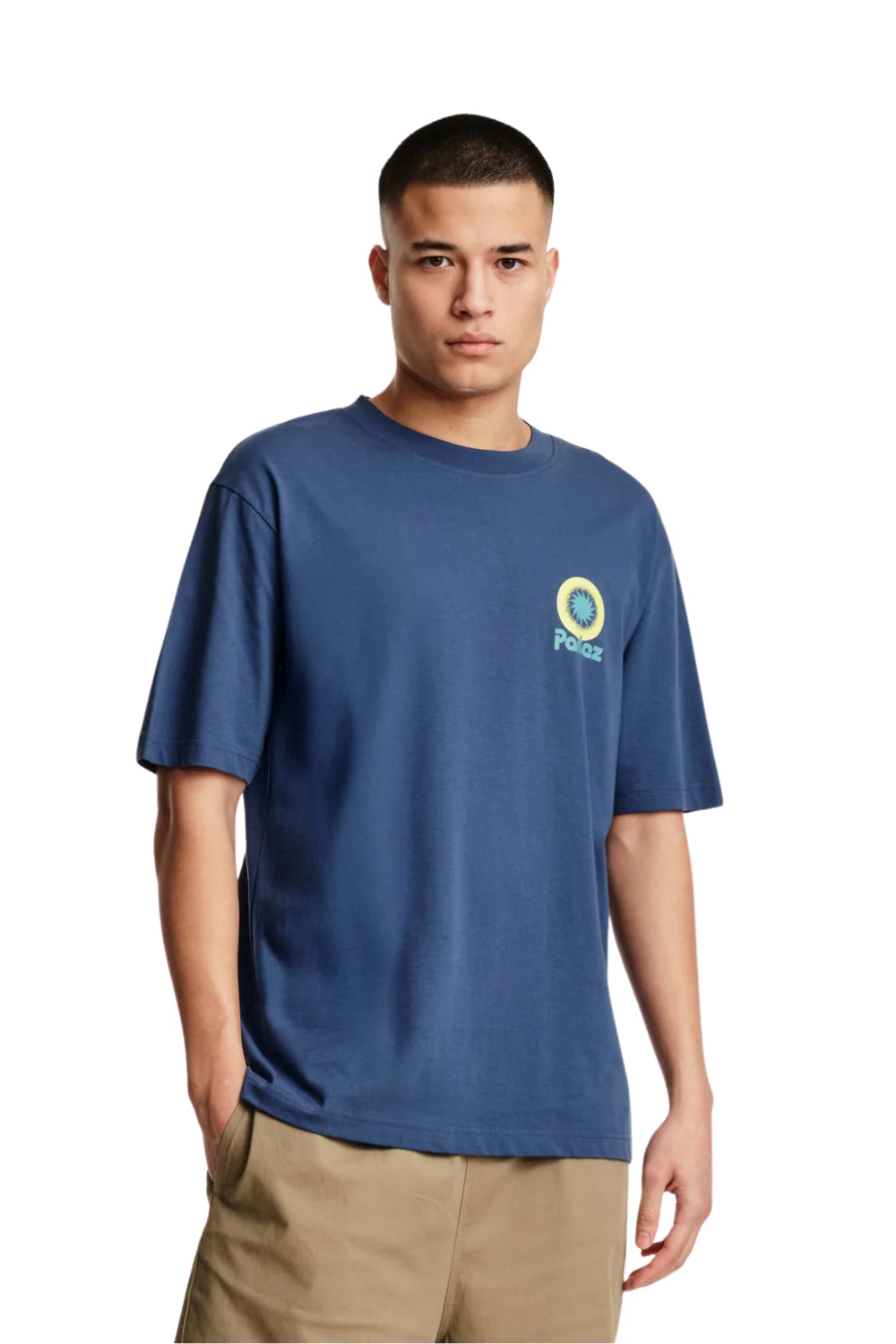 Parlez Winston Mens T-Shirt Lagoon - Image 2