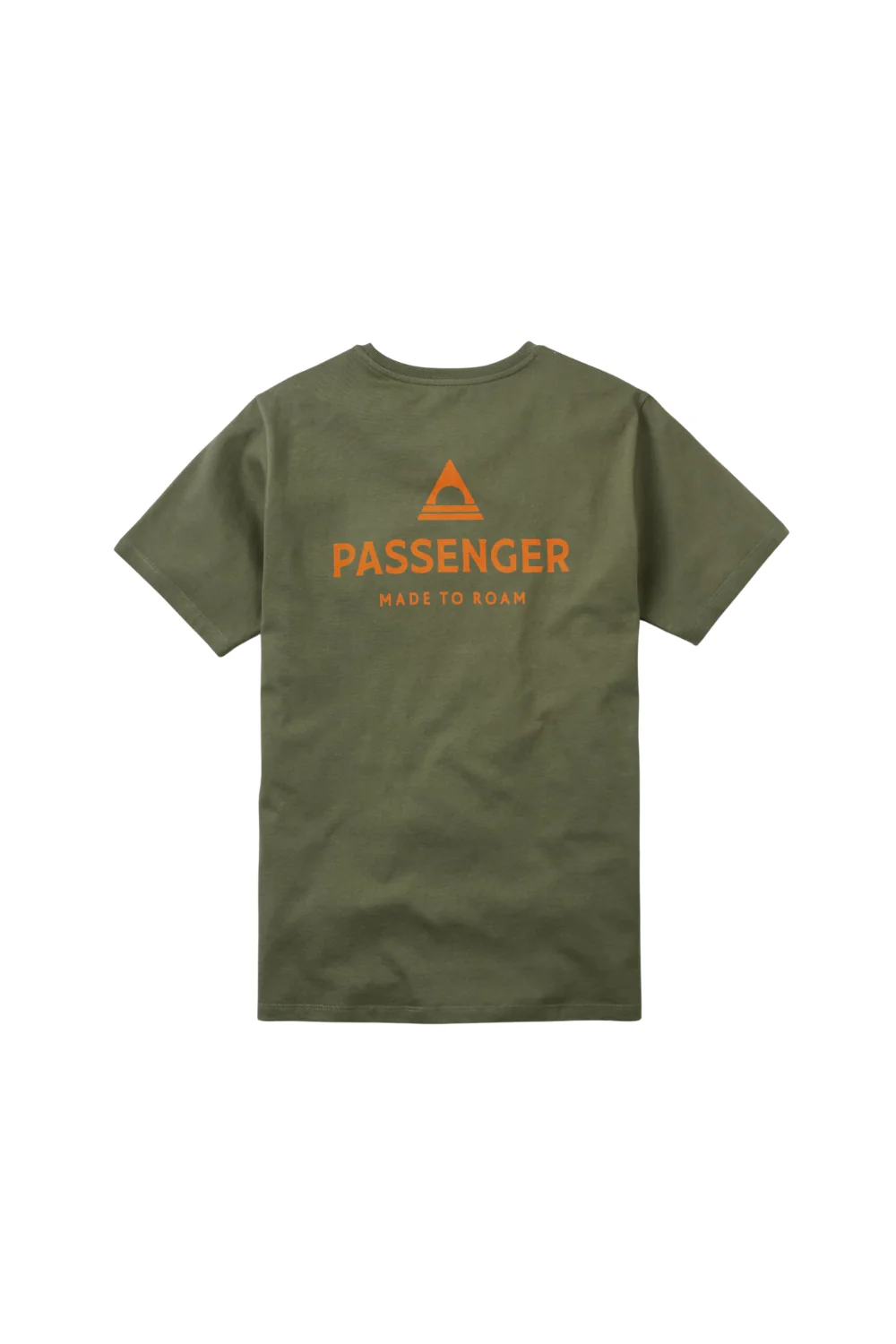 Passenger Passenger Recycled Mens Cotton T-Shirt Khaki