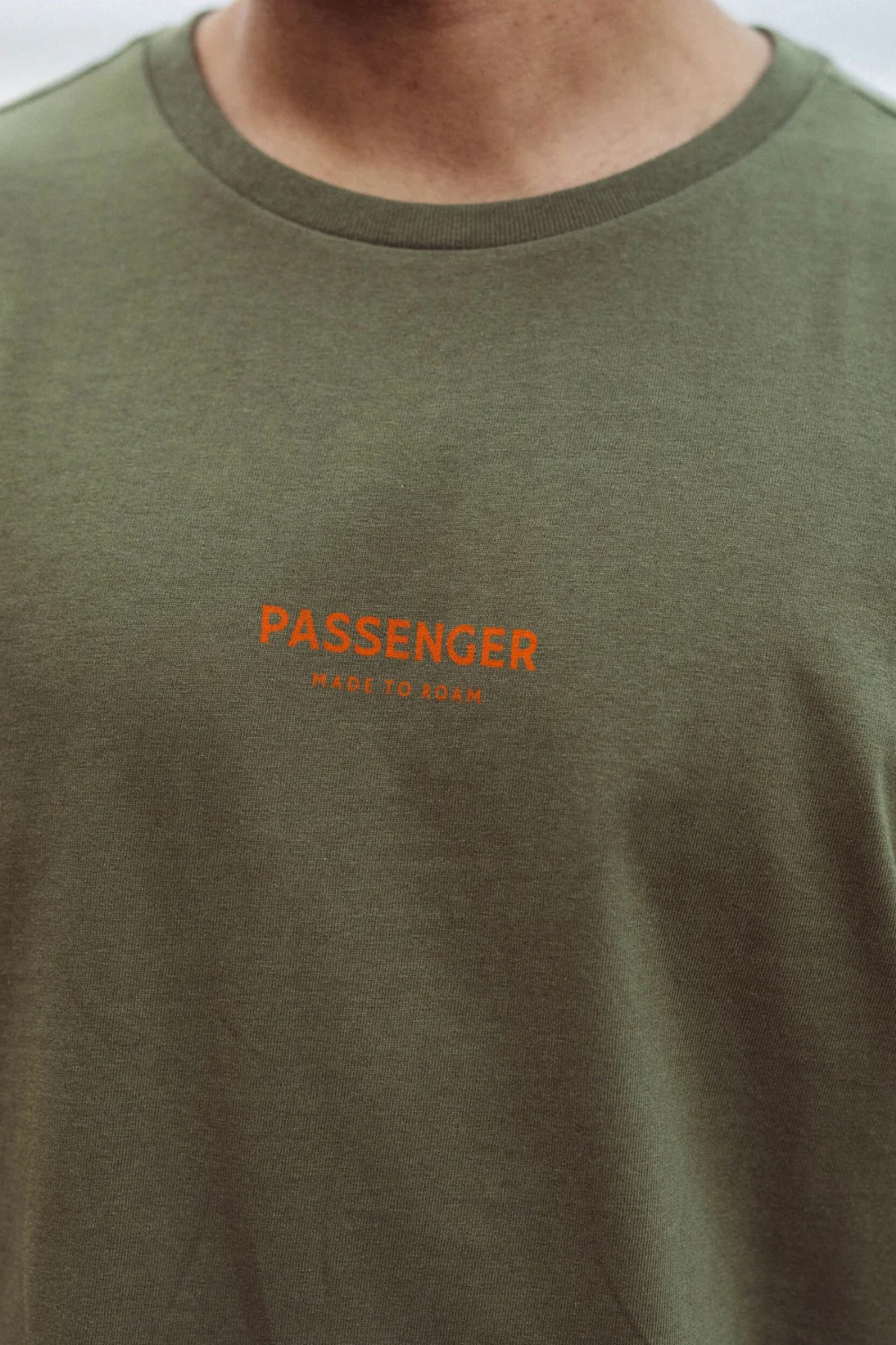 Passenger Passenger Recycled Mens Cotton T-Shirt Khaki - Image 5