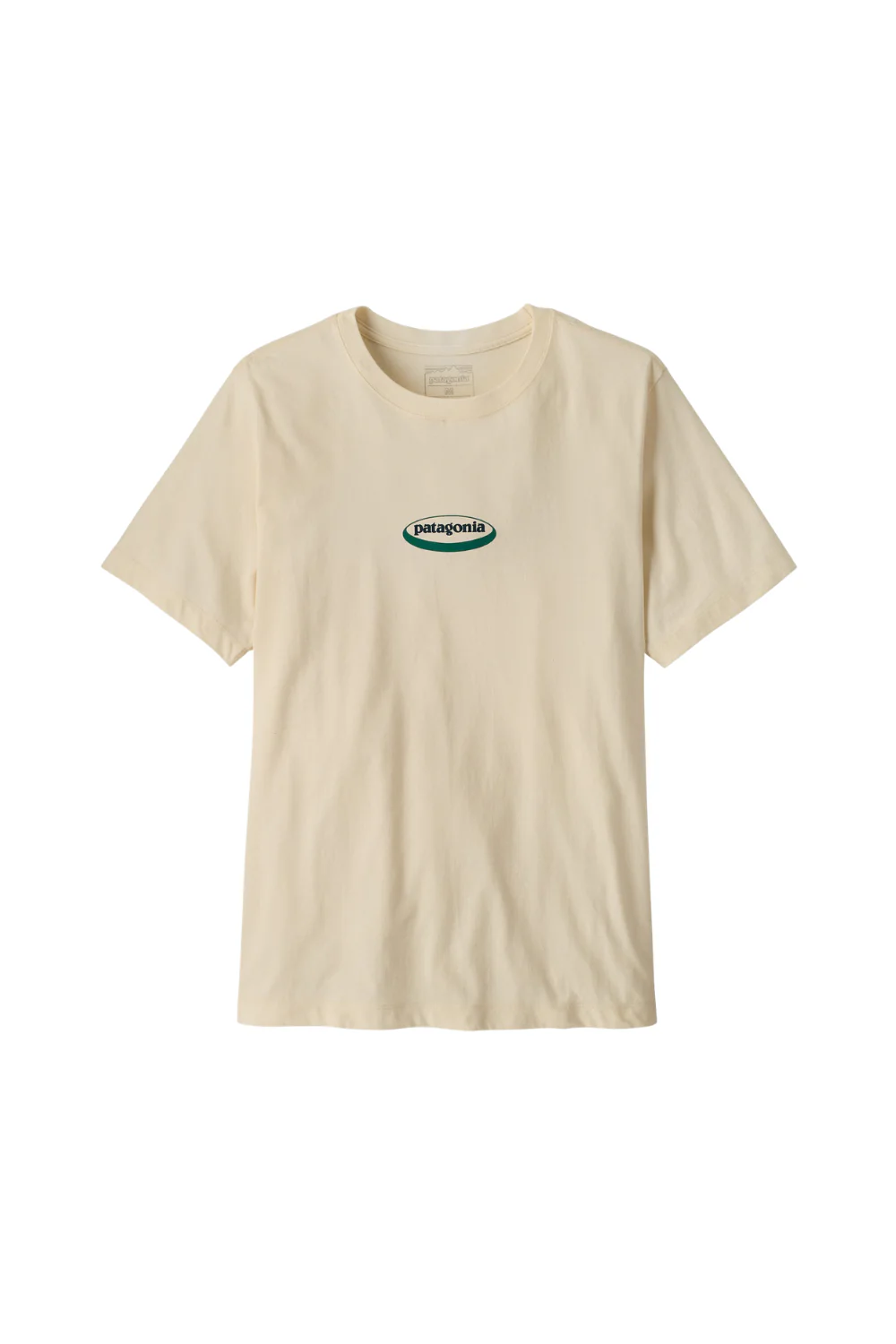 Patagonia Mens 95 Oval Logo T-Shirt Undyed Natural - Image 2