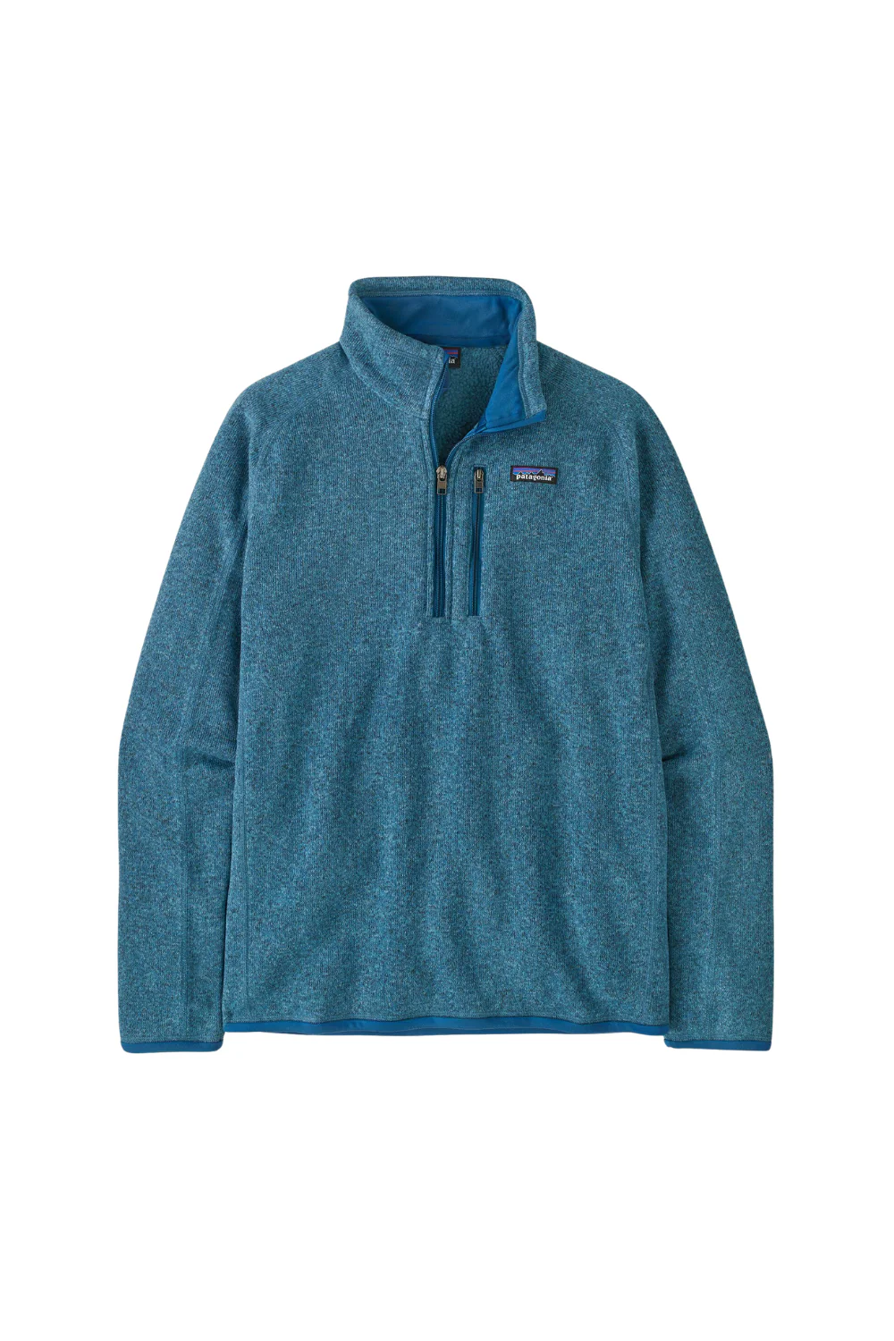 Patagonia Mens Better Sweater 1/4 Zip Aquatic Blue - Image 6