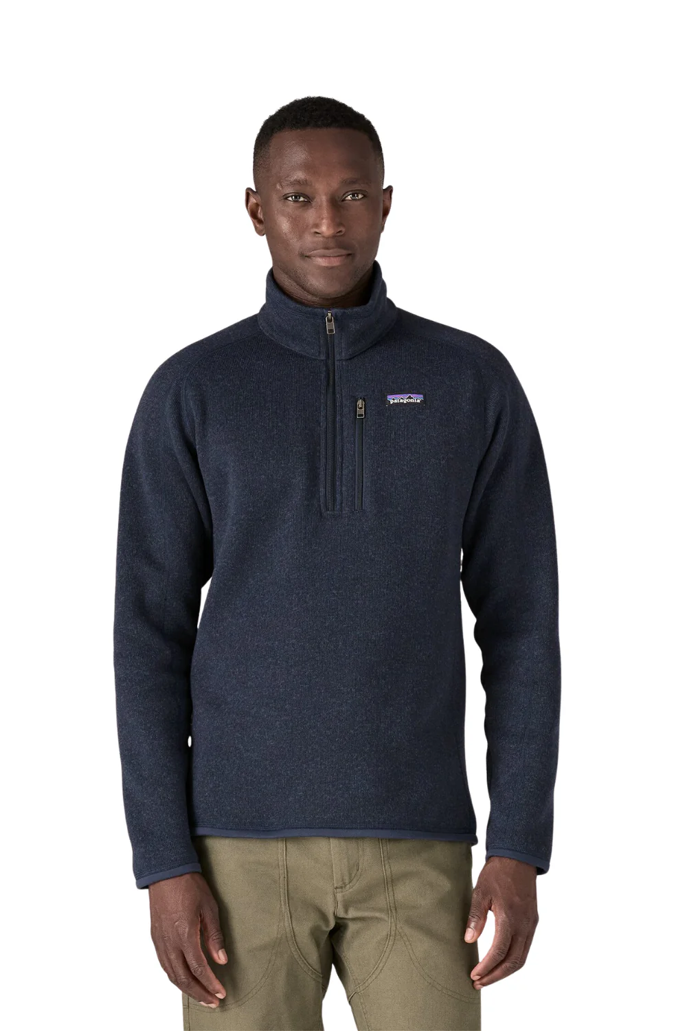 Patagonia Mens Better Sweater 1/4 Zip New Navy