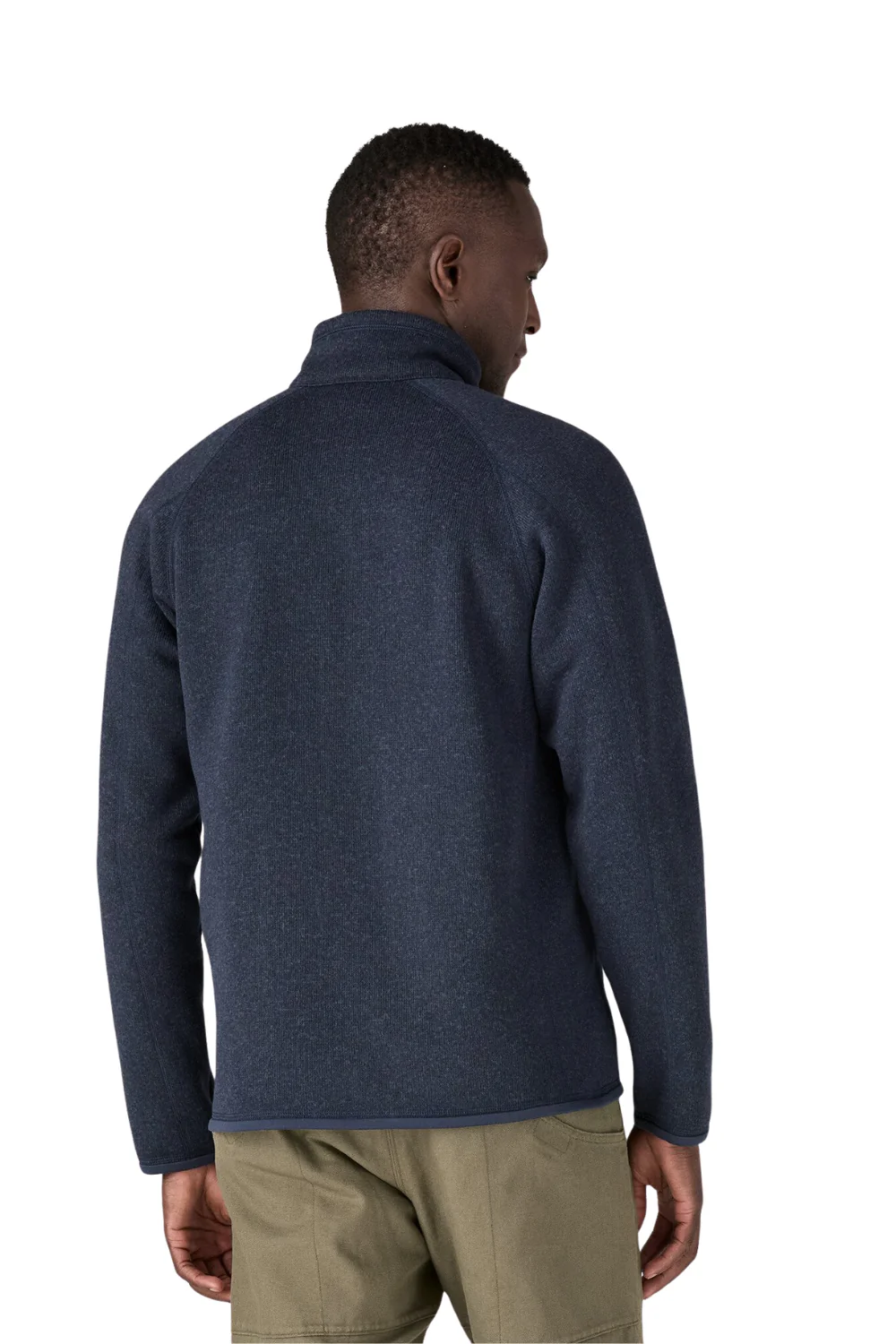 Patagonia Mens Better Sweater 1/4 Zip New Navy - Image 2