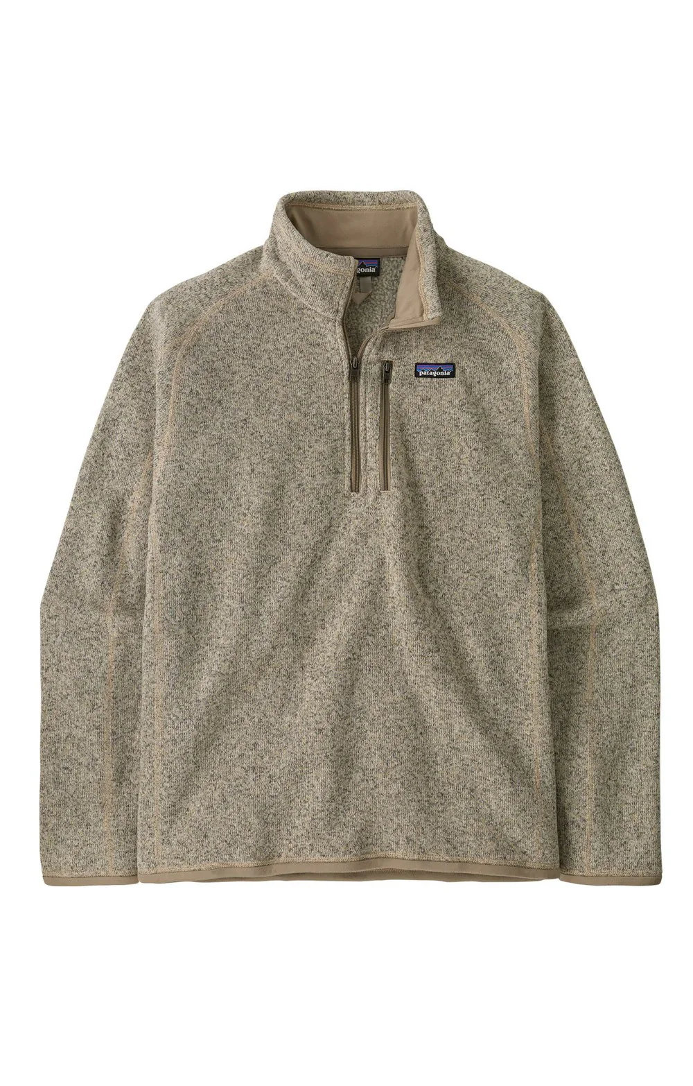 Patagonia Mens Better Sweater 1/4 Zip Seabird Grey - Image 3