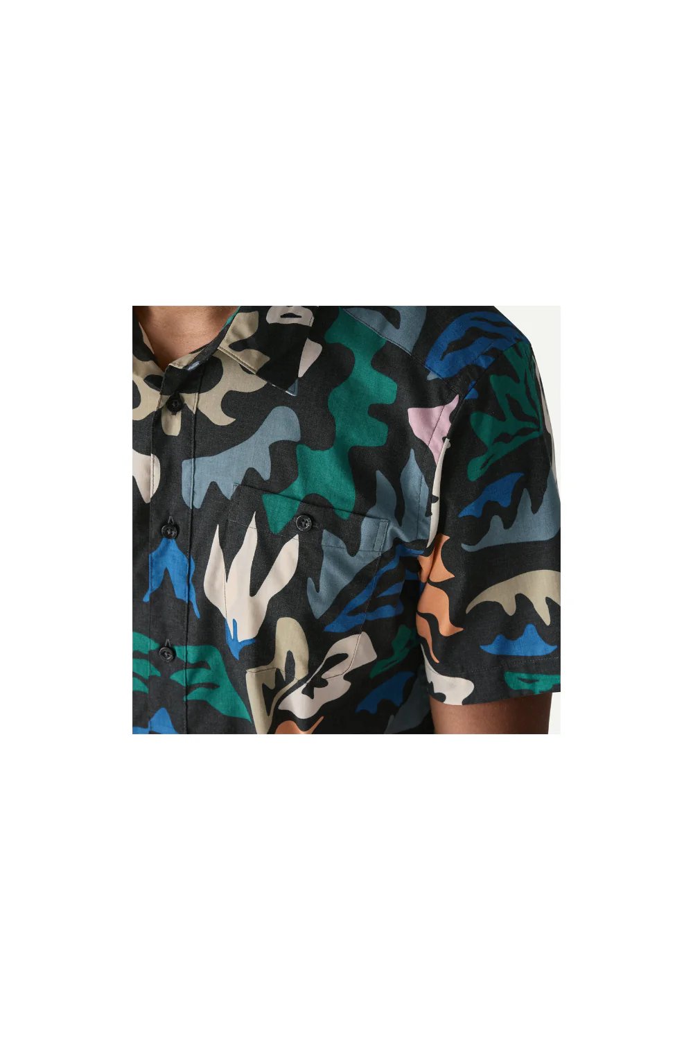 Patagonia Mens Go To Shirt Kaleido Black - Image 4