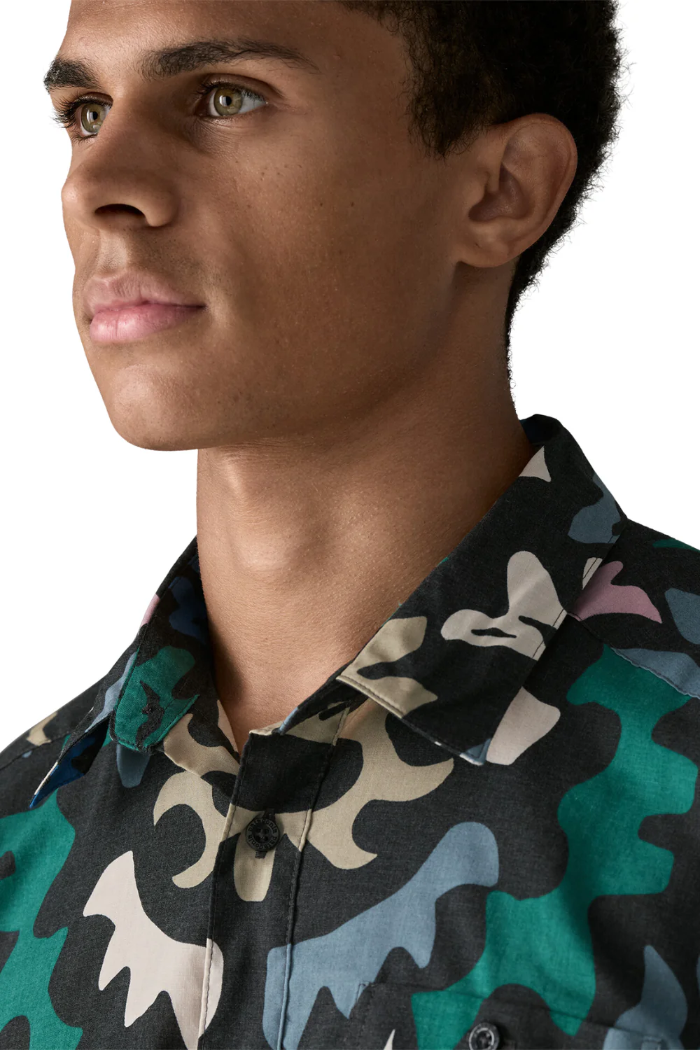 Patagonia Mens Go To Shirt Kaleido Black - Image 5