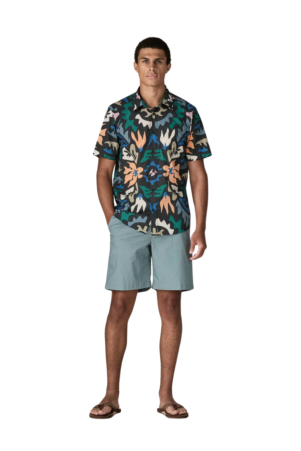 Patagonia Mens Go To Shirt Kaleido Black - Image 7