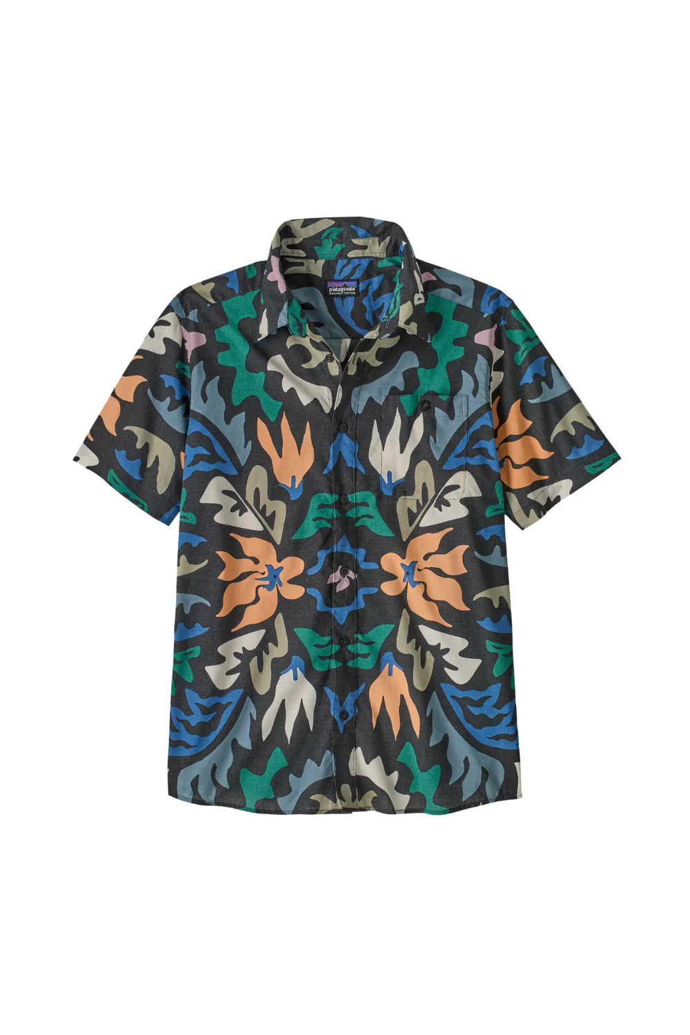 Patagonia Mens Go To Shirt Kaleido Black - Image 8
