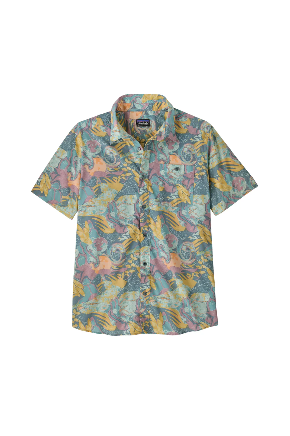 Patagonia Mens Go To Shirt Moon Tripper Blue Sage - Image 8