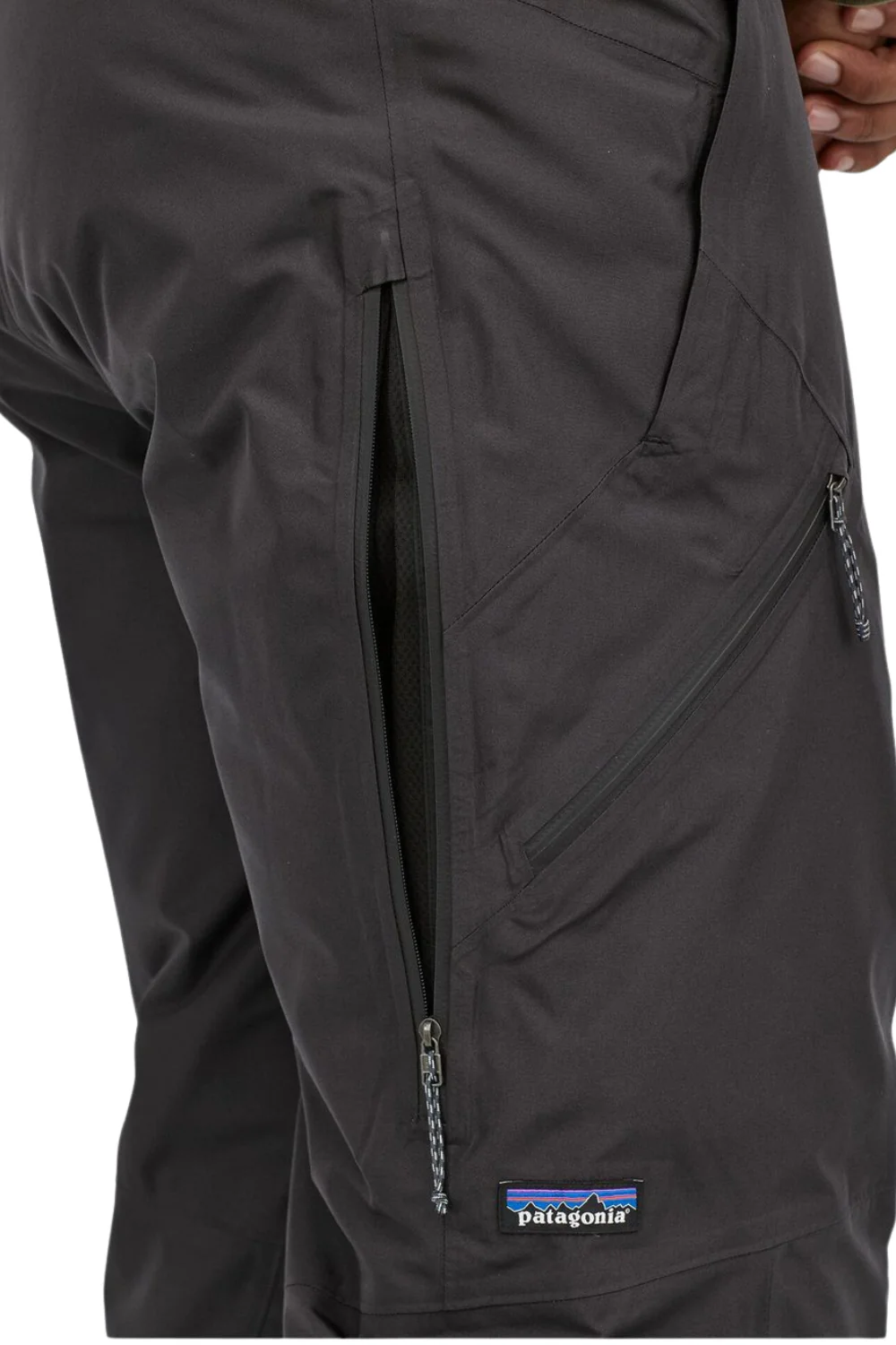 Patagonia Mens Insulated Powder Town Ski Pants Black - Image 5