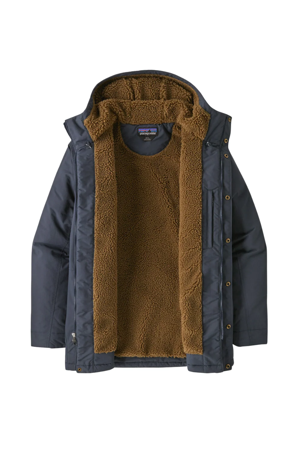 Patagonia Isthmus Mens Parka Jacket Ink Black - Image 2