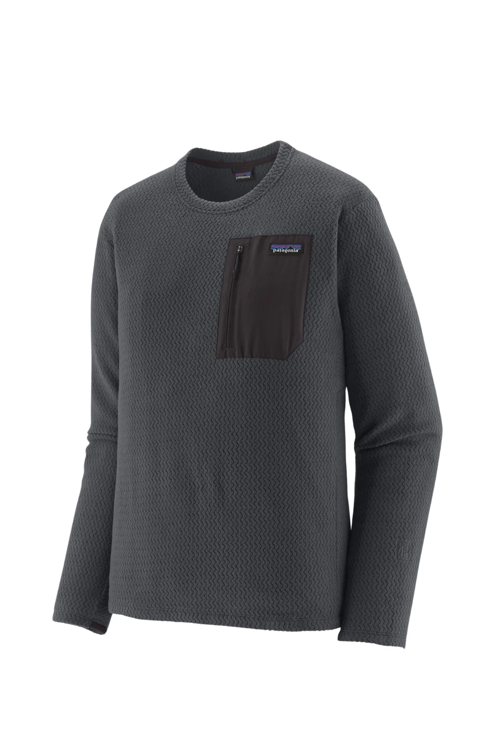Patagonia Mens R1 Air Fleece Crewneck Smolder Blue - Image 5
