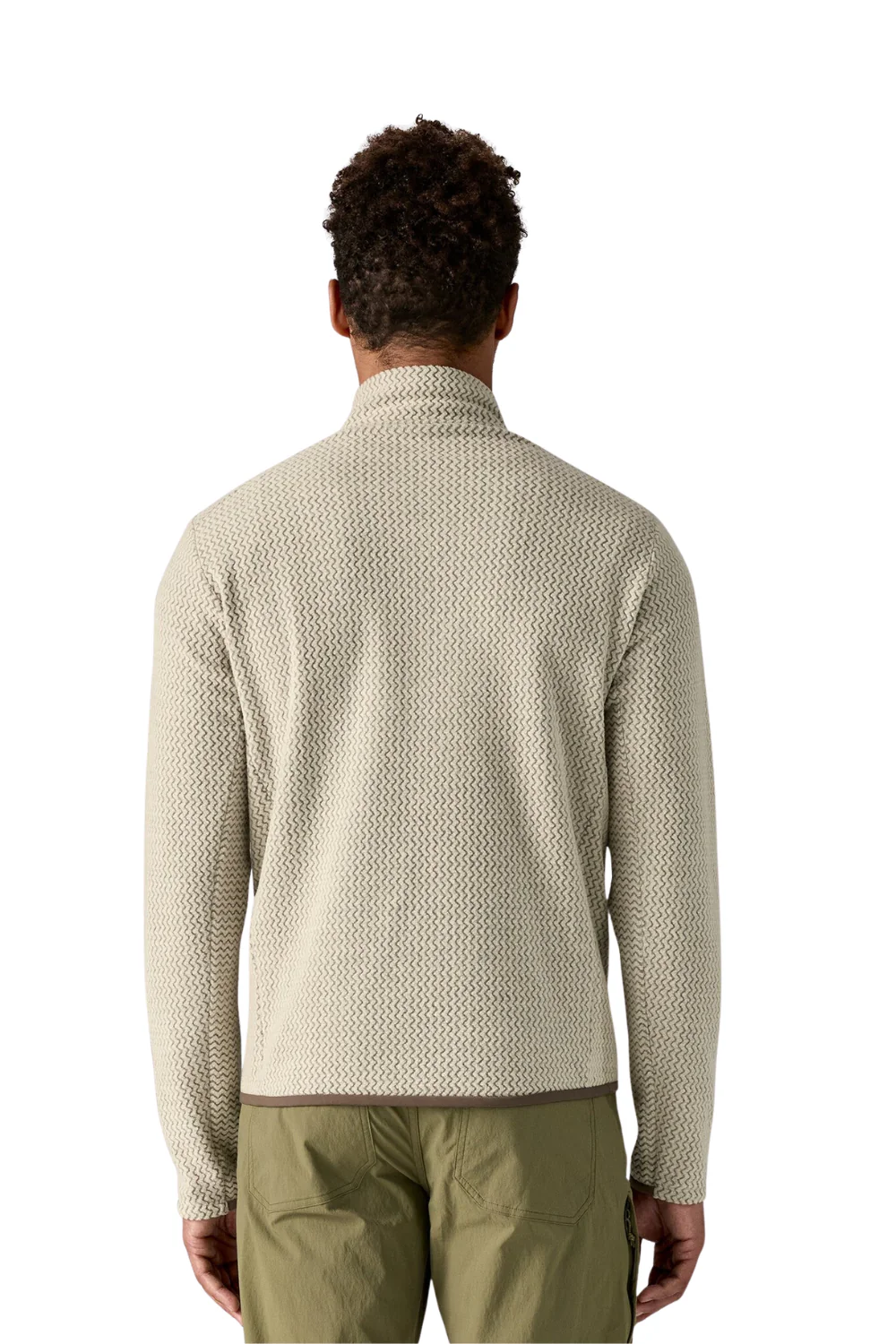 Patagonia Mens R1 Air Zip Neck Fleece Pelican - Image 2