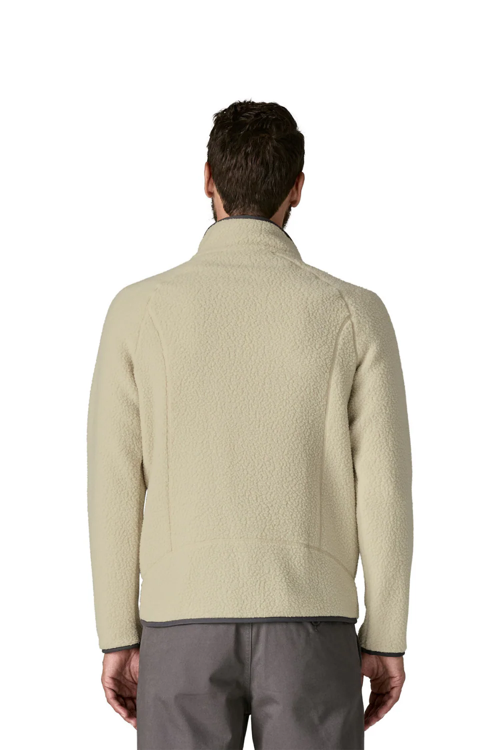 Patagonia Mens Retro Pile Jacket Pelican Smolder Blue - Image 3