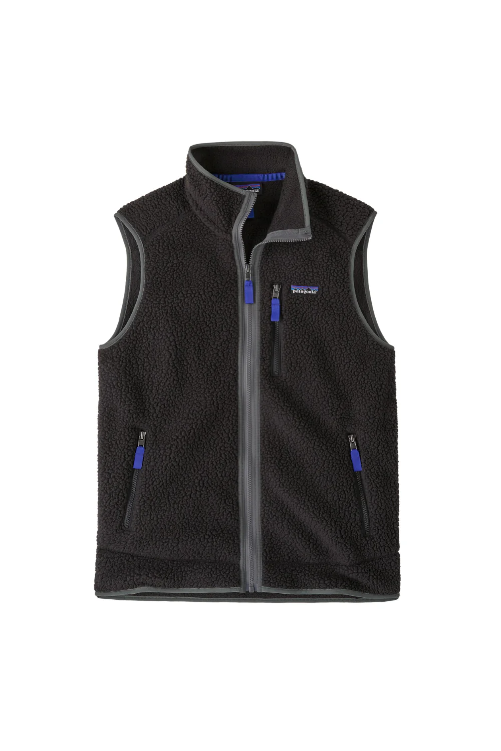Patagonia Mens Retro Pile Vest Black/Forge Grey - Image 3