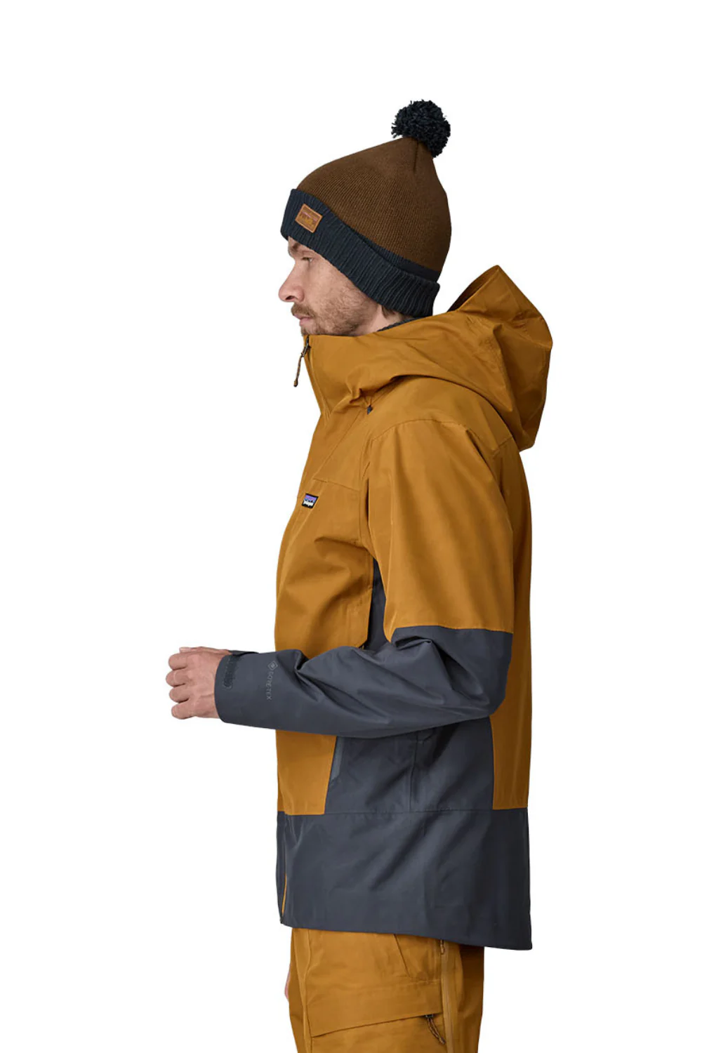 Patagonia Mens Storm Shift Ski Jacket Raptor Brown - Image 3
