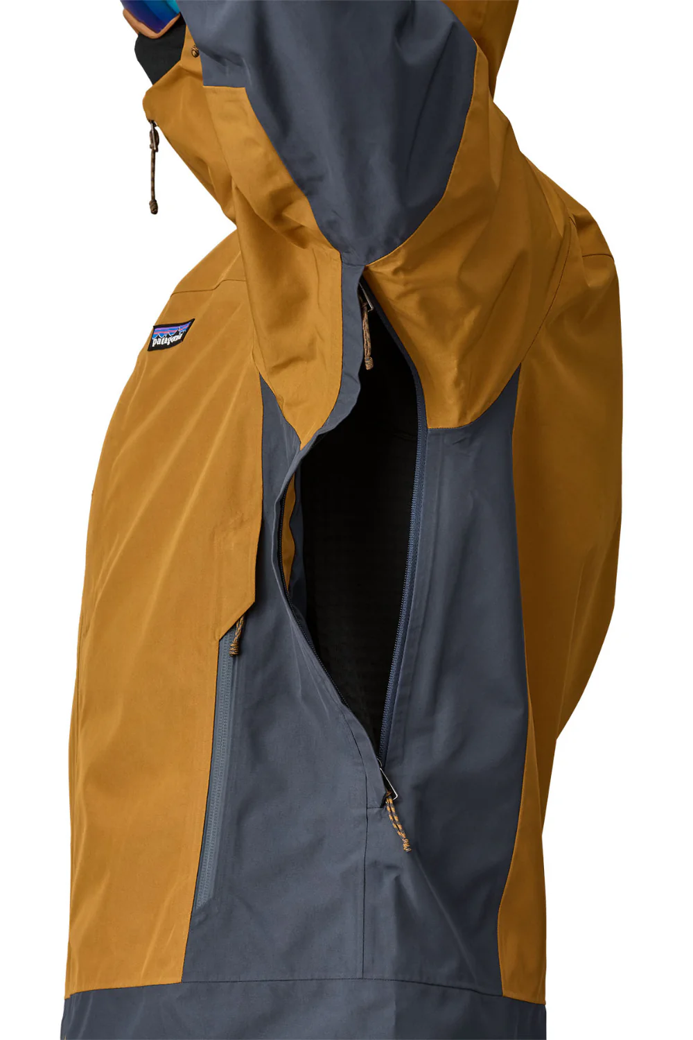 Patagonia Mens Storm Shift Ski Jacket Raptor Brown - Image 4