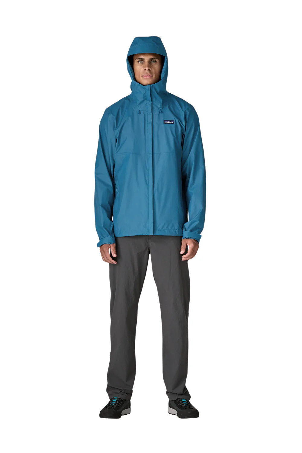 Patagonia Mens Torrentshell 3L Rain Jacket Aquatic Blue - Image 3